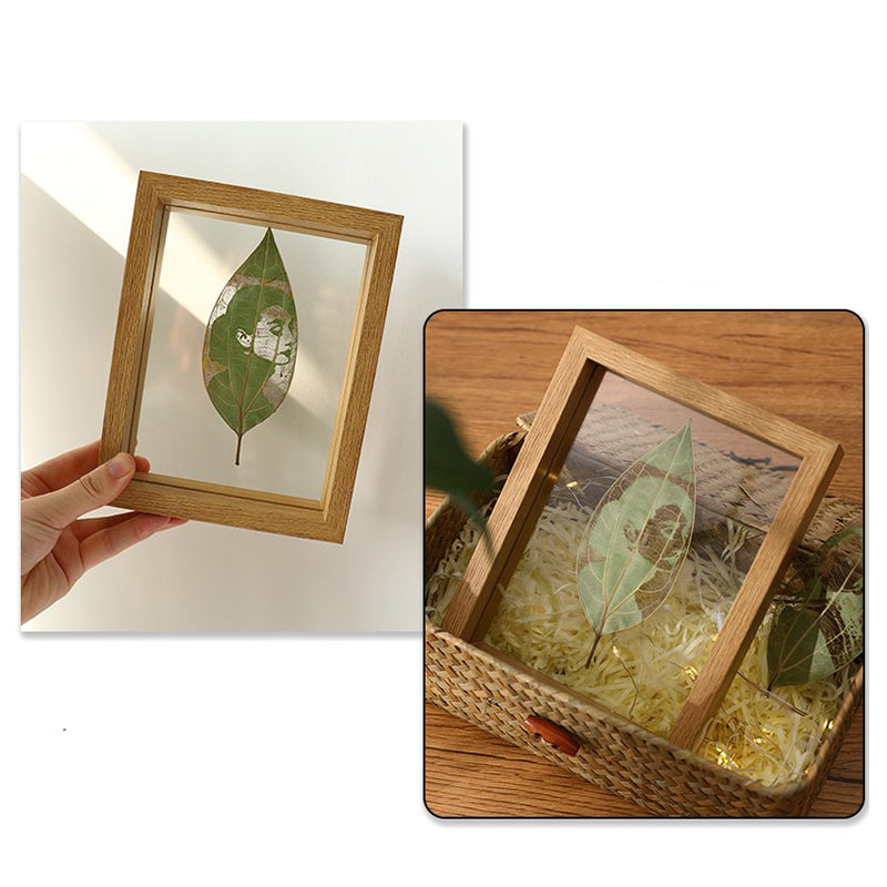 Personalized Leaf Carving Picture