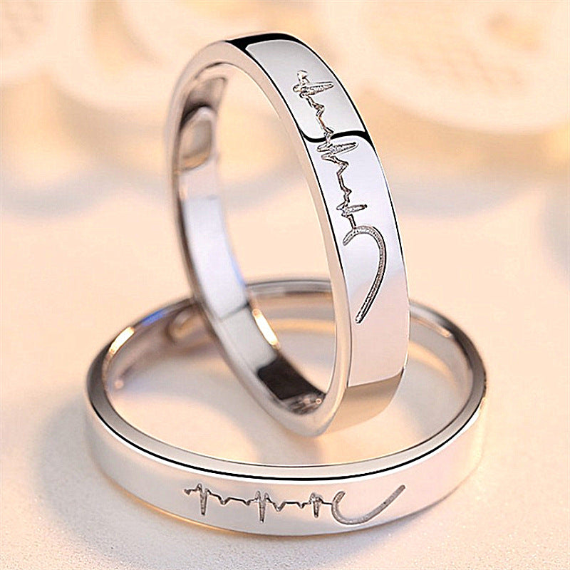 Buy Giva Sterling Silver Golden Love You To Infinity Couple Rings For Women  And Men online