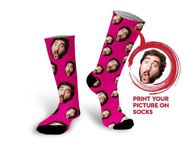 Custom Print Your Photo Face Socks