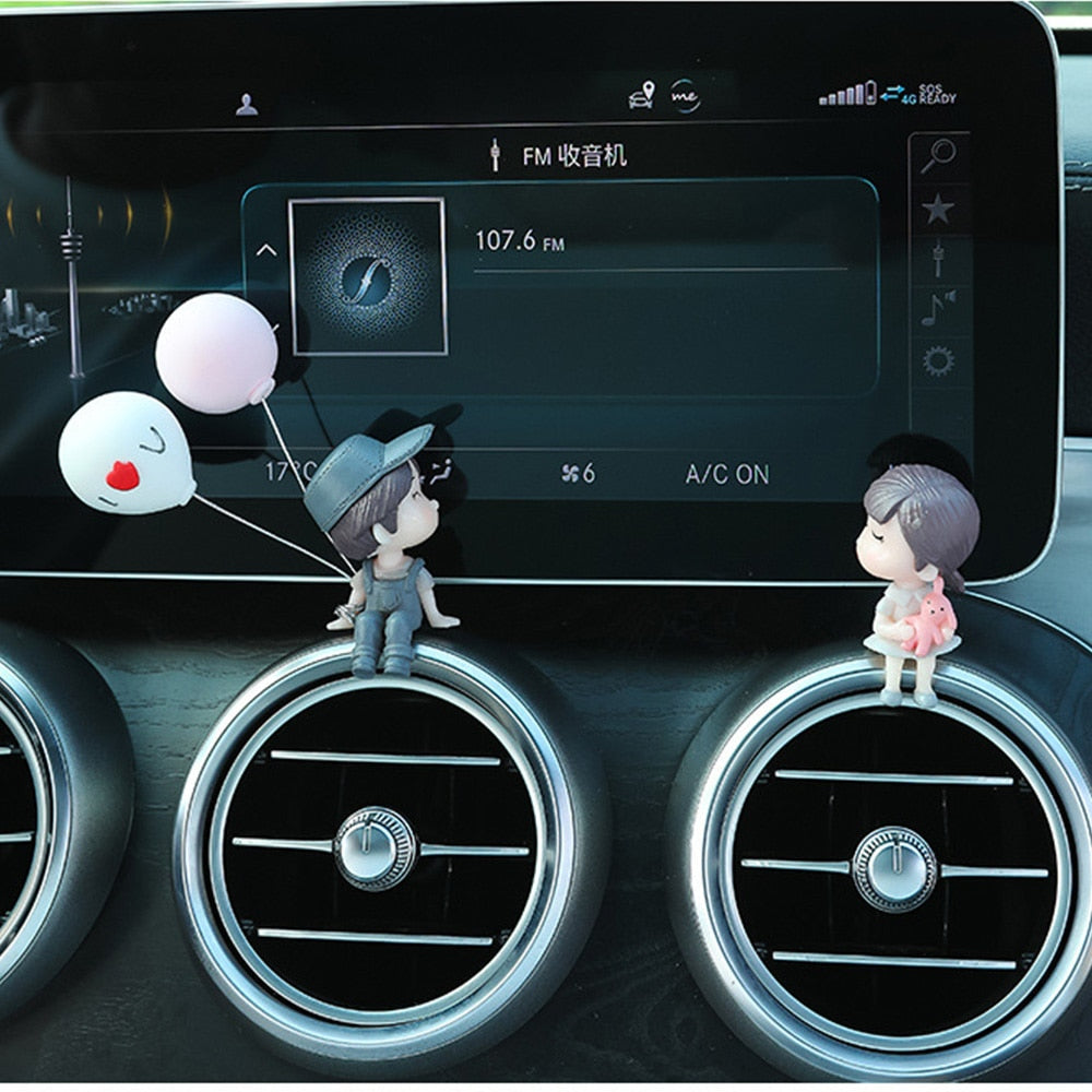 Car Accessories Cute Cartoon Couples – The Pal Choice