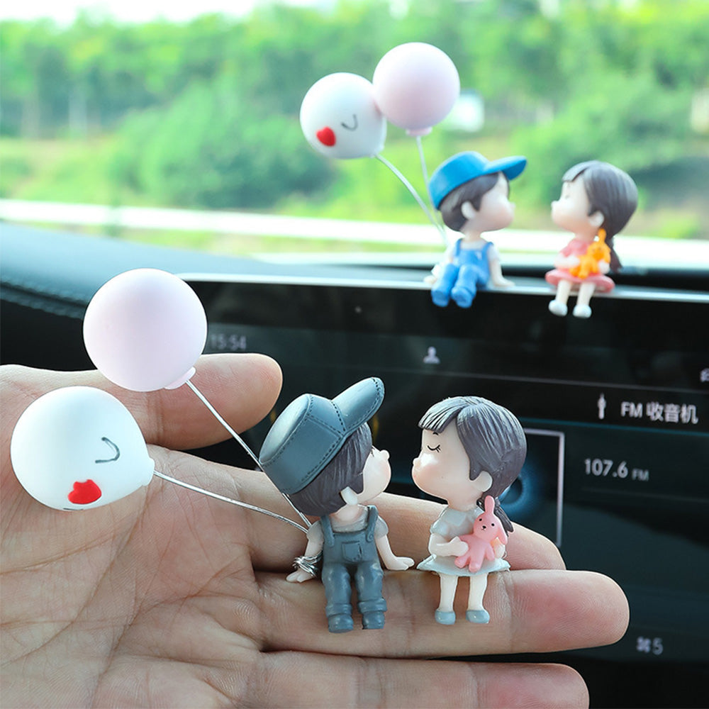 Car Accessories Cute Cartoon Couples