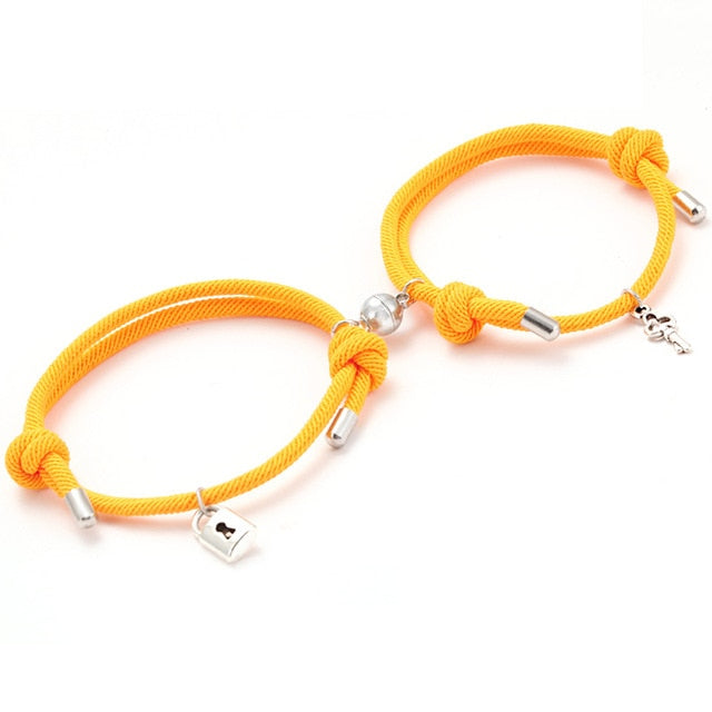 2PCS/SET Couple Magnetic Bracelet